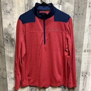 Vineyard Vines Red and Blue Striped Pullover